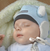 Шапка Спайк голубой